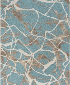 Buitenkleed - Marble blauw - overzicht
