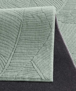 Zacht vloerkleed - Fuzz Leaf groen - close up, thumbnail Zacht vloerkleed - Fuzz Leaf groen - close up, thumbnail