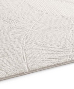 Rond zacht vloerkleed - Fuzz Whirl crème - close up, thumbnail Rond zacht vloerkleed - Fuzz Whirl crème - close up, thumbnail