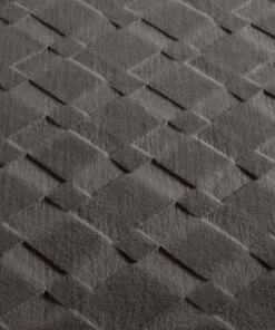 Zacht vloerkleed - Fuzz Karo antraciet - close up, thumbnail Zacht vloerkleed - Fuzz Karo antraciet - close up, thumbnail