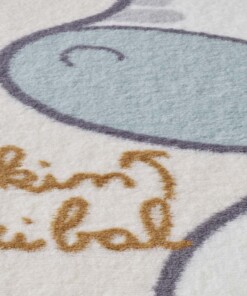 Zacht vloerkleed kinderkamer - Jungle crème/multi - close up, thumbnail Zacht vloerkleed kinderkamer - Jungle crème/multi - close up, thumbnail