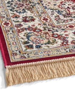 Perzisch tapijt - Regal Valentina rood - close up, thumbnail