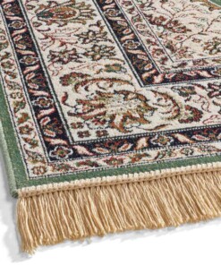 Perzisch tapijt - Regal Victor groen - close up, thumbnail Perzisch tapijt - Regal Victor groen - close up, thumbnail