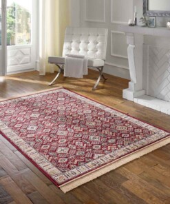 Oosters vloerkleed - Regal Leander rood - sfeer