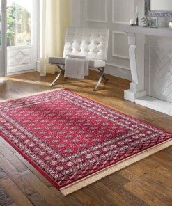 Oosters vloerkleed - Regal Leonor rood - sfeer