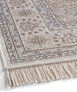 Perzisch tapijt - Regal Lucian grijs - close up, thumbnail