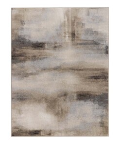 Abstract vloerkleed - Fusion beige - overzicht, thumbnail