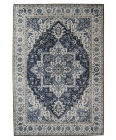 Vintage buitenkleed - Valenca Brio blauw - overzicht, thumbnail Vintage buitenkleed - Valenca Brio blauw - overzicht, thumbnail