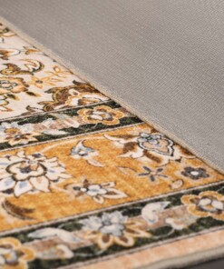 Vintage buitenkleed - Valenca Nova geel - close up, thumbnail