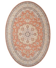 Buitenkleed ovaal Vintage - Valenca Nova terracotta - overzicht, thumbnail Buitenkleed ovaal Vintage - Valenca Nova terracotta - overzicht, thumbnail