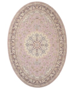 Buitenkleed ovaal Vintage - Valenca Nova paars/roze - overzicht