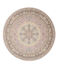 Rond Vintage buitenkleed - Valenca Nova paars/roze - overzicht, thumbnail Rond Vintage buitenkleed - Valenca Nova paars/roze - overzicht, thumbnail