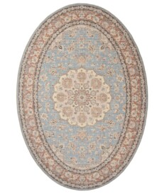 Buitenkleed ovaal Vintage - Valenca Nova lichtblauw/beige - overzicht, thumbnail Buitenkleed ovaal Vintage - Valenca Nova lichtblauw/beige - overzicht, thumbnail