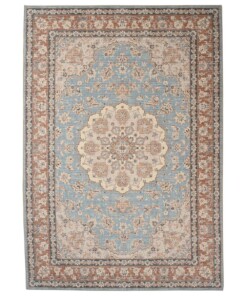 Vintage buitenkleed - Valenca Nova lichtblauw/beige - overzicht