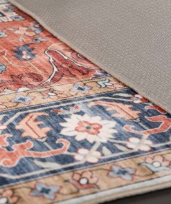 Vintage buitenkleed - Valenca Fino groen/blauw Vintage buitenkleed - Valenca Fino groen/blauw