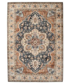 Vintage buitenkleed - Valenca Fino goud/blauw - overzicht, thumbnail Vintage buitenkleed - Valenca Fino goud/blauw - overzicht, thumbnail