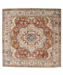 Buitenkleed vierkant Vintage - Valenca Fino terracotta - overzicht