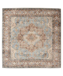 Buitenkleed vierkant Vintage - Valenca Fino lichtblauw - overzicht