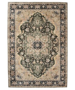 Vintage buitenkleed - Valenca Fino beige/groen - overzicht