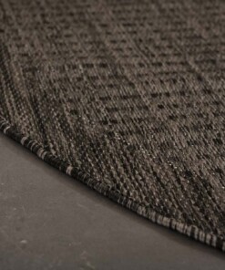 Buitenkleed rond - Coastal zwart - close up, thumbnail Buitenkleed rond - Coastal zwart - close up, thumbnail