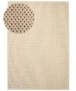 Laagpolig vloerkleed - Loom créme - overzicht, thumbnail