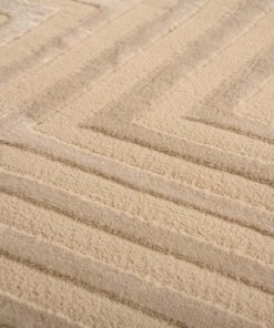 Scandinavische loper - Serene Lys beige - close up, thumbnail