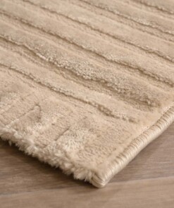 Scandinavische loper - Serene Vidda beige - close up, thumbnail