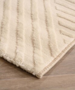 Scandinavische loper - Serene Runa crème - close up, thumbnail