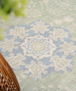 Vintage buitenkleed - Valenca Luna saliegroen Vintage buitenkleed - Valenca Luna saliegroen