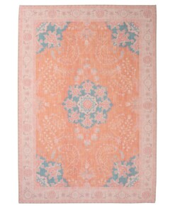 Vintage buitenkleed - Valenca Luna terra/roze - overzicht