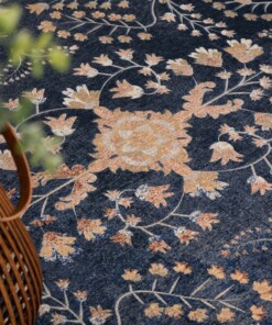 Vintage buitenkleed - Valenca Sera donkerblauw Vintage buitenkleed - Valenca Sera donkerblauw