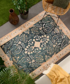 Vintage buitenkleed - Valenca Sera groen - sfeer