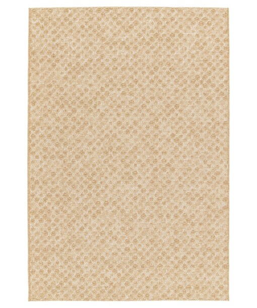 Buitenkleed ruiten - Corde Trellis naturel/wit - overzicht
