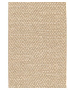 Buitenkleed zig-zag  - Corde Chevron naturel/wit - overzicht