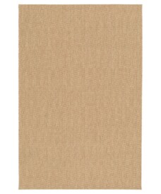 Buitenkleed strepen - Corde Grid naturel - overzicht, thumbnail