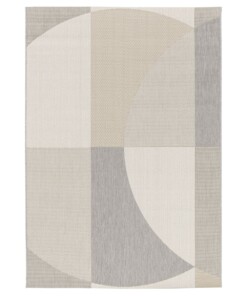 Buitenkleed abstract - Verdance Celeste grijs/beige - overzicht