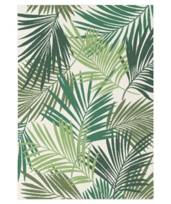 Buitenkleed palmbladeren - Verdant Palm groen - overzicht