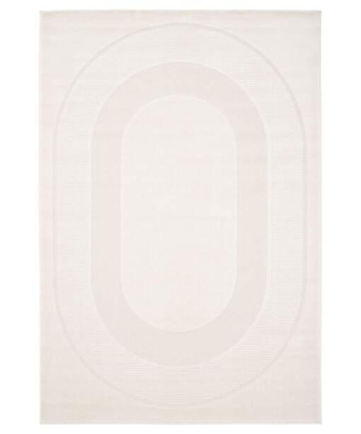 Design vloerkleed - Forme Cercle crème - overzicht