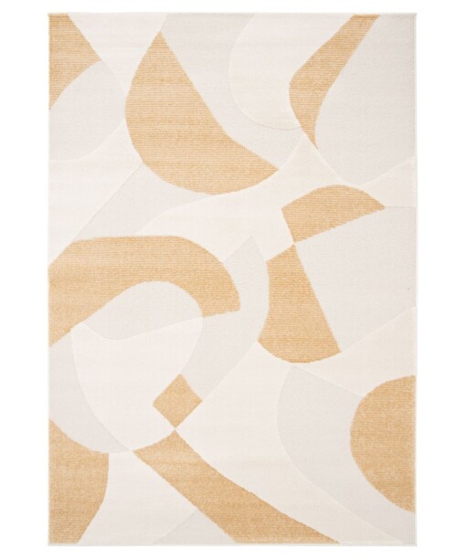 Design vloerkleed - Forme Pierre abrikoos - overzicht