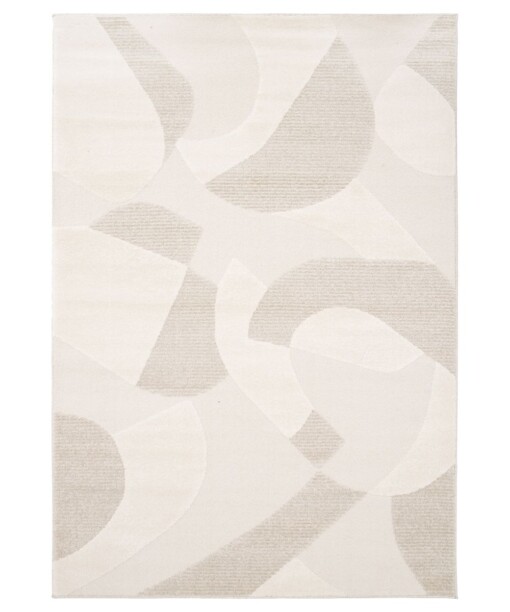 Design vloerkleed - Forme Pierre beige - overzicht