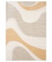 Retro vloerkleed - Forme Flux abrikoos - overzicht, thumbnail