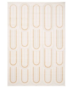 Retro vloerkleed - Forme Pavé abrikoos - overzicht