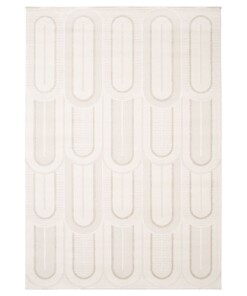 Retro vloerkleed - Forme Pavé ivoor - overzicht
