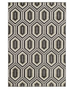 Modern vloerkleed - Forme Cristal antraciet - overzicht