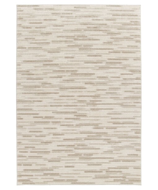 Abstract vloerkleed - Forme Brique beige - overzicht