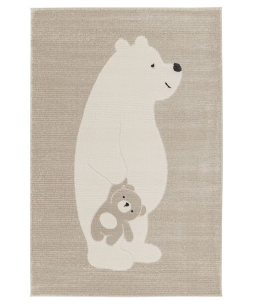Vloerkleed babykamer - Softpaw Cuddles beige - overzicht