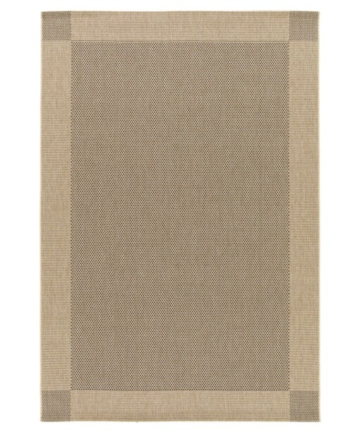 Buitenkleed - Bask Frame beige/zwart - overzicht