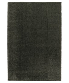 Hoogpolig vloerkleed - Mirage Havre olijfgroen - overzicht, thumbnail