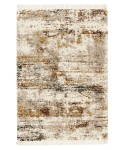 Berber vloerkleed - Atlas Canvas beige/ambergeel - overzicht