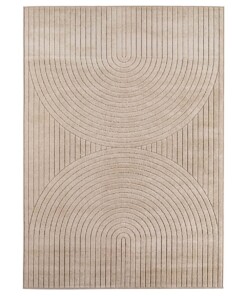 Scandinavisch buitenkleed - Naara Soli beige - overzicht